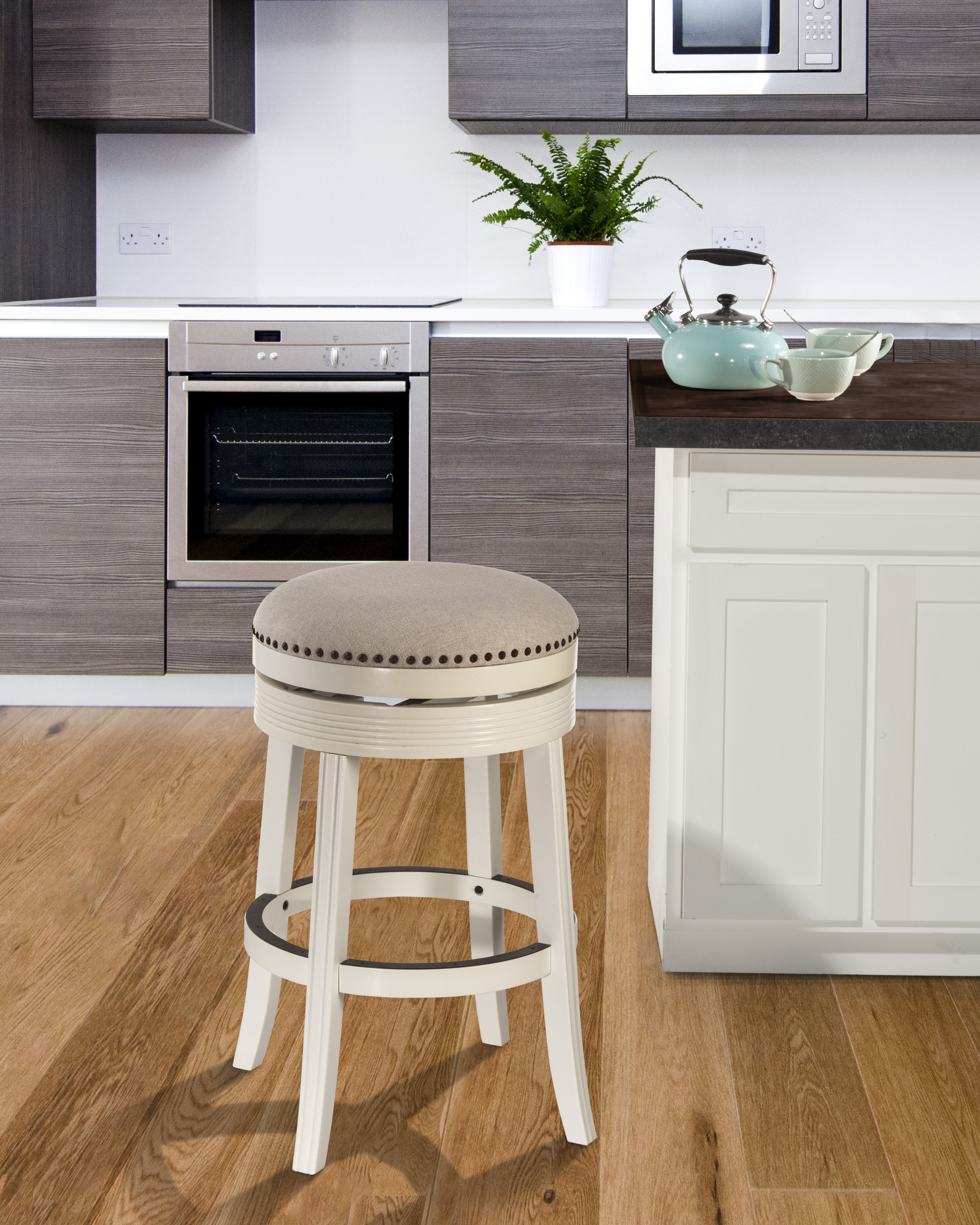 round white bar stools