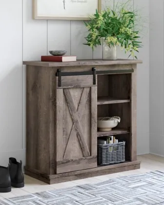 Signature Design by Ashley® Arlenburry Antique Gray Accent Cabinet 7