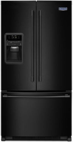 Maytag® 21.7 Cu. Ft. Black French Door Refrigerator