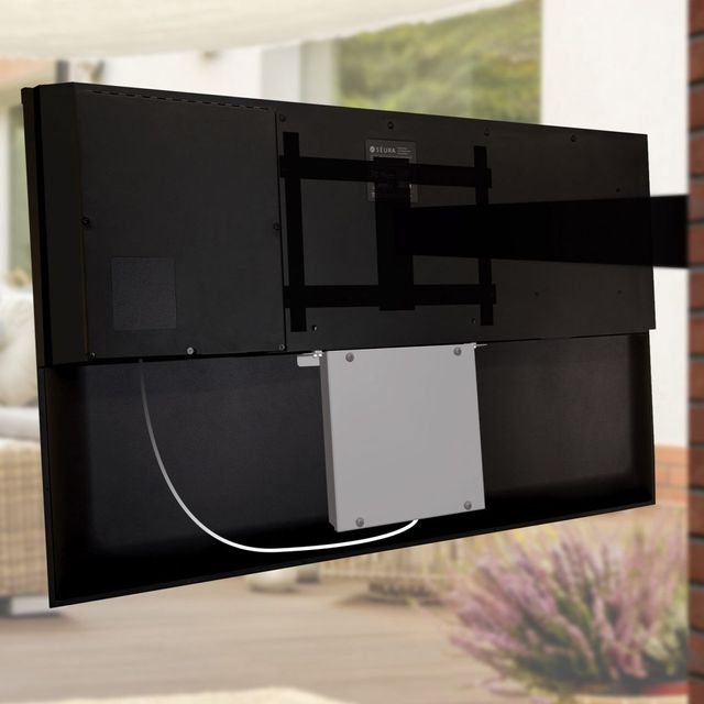 Seura® Black Powder Coat External Media Compartment 3