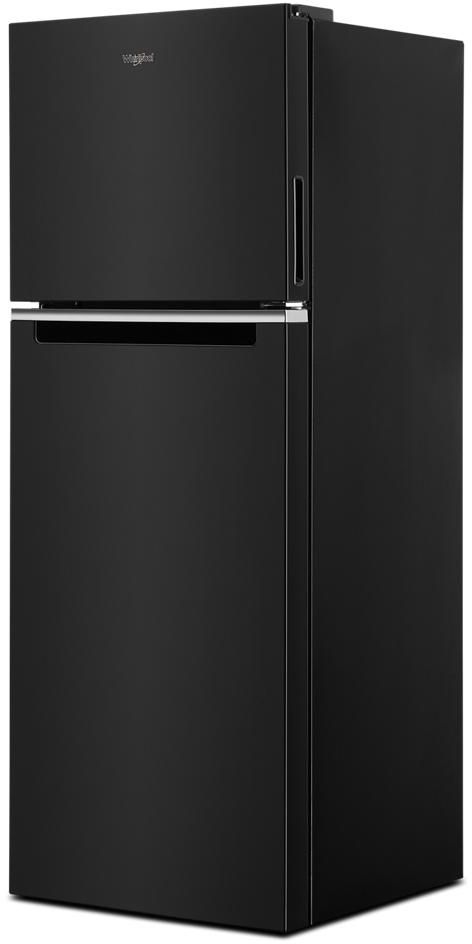 Whirlpool® 12.9 Cu. Ft. Black Built In Top Freezer Refrigerator 2