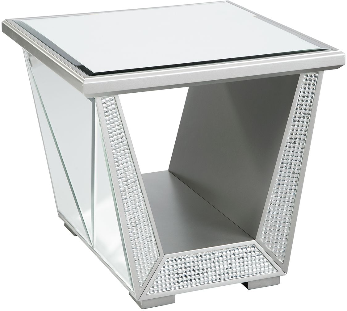 Signature Design by Ashley® Fanmory Silver End Table