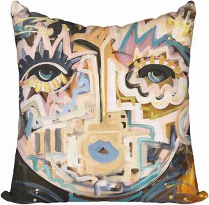 Windy O'Connor Cool Chica Toss Pillow 