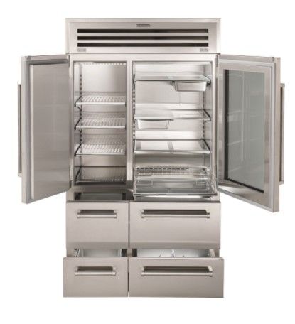 Sub-Zero® PRO 30.4 Cu. Ft. Stainless Steel High Altitude Refrigerator-1