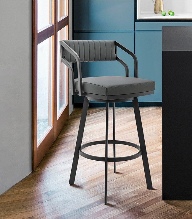 BC Stools Slate Gray 30