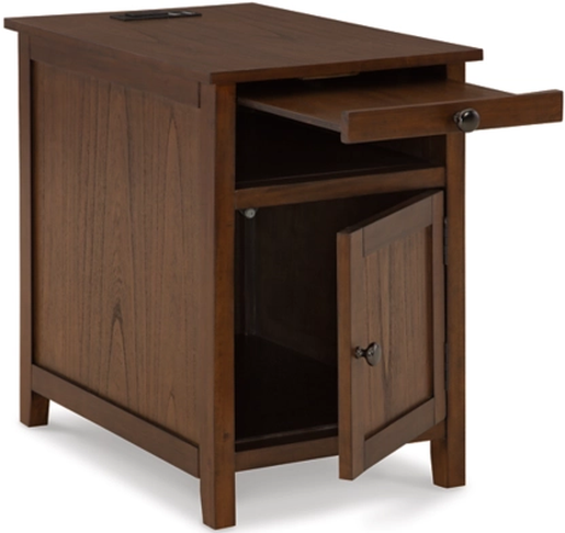 Signature Design by Ashley® Treytown Brown End Table-1