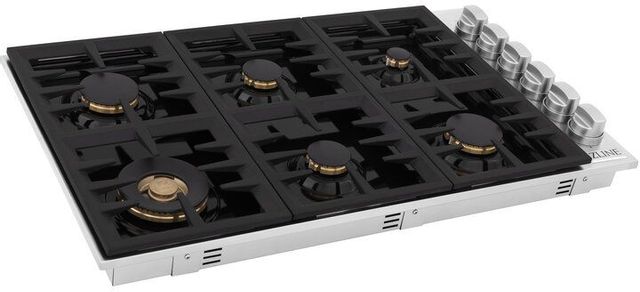 ZLINE 36" Stainless Steel Gas Cooktop  1