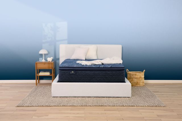 Serta® Perfect Sleeper® Cobalt Calm Innerspring Plush Pillow Top Full Mattress-2