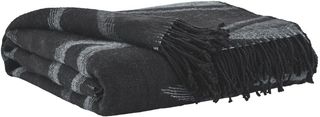 Signature Design by Ashley® Cecile Black and Gray Throw