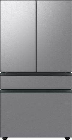 Samsung Bespoke 23 Cu. Ft. Stainless Steel French Door Refrigerator with Beverage Center™