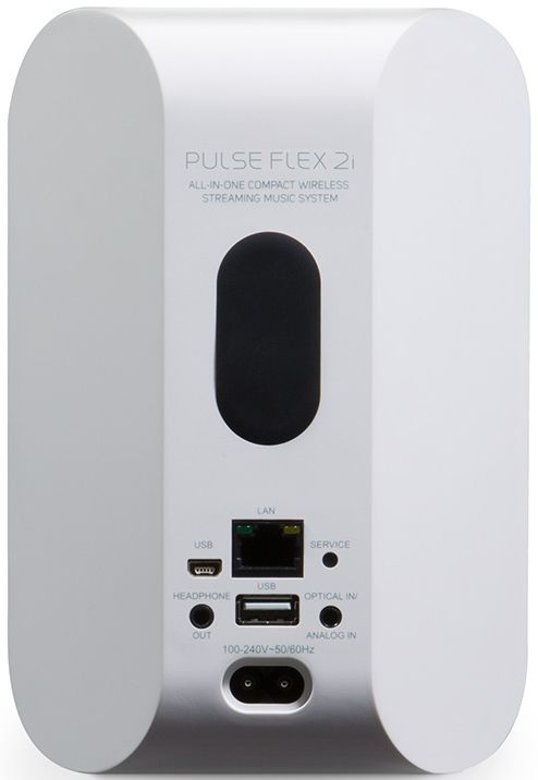 Bluesound Pulse White Matte Portable Wireless Multi-Room Streaming Speaker 3