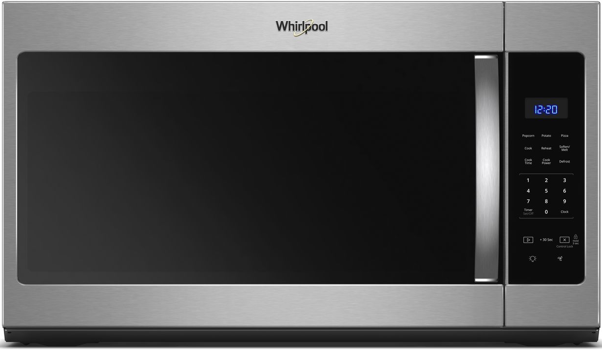 Whirlpool® 1.7 Cu. Ft. Stainless Steel Over the Range Microwave