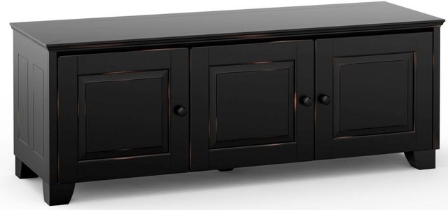 Salamander Designs® Hampton 237 AV Cabinet-Distressed Black