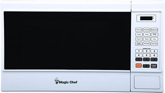 Magic Chef® 1.3 Cu. Ft. White Countertop Microwave Oven