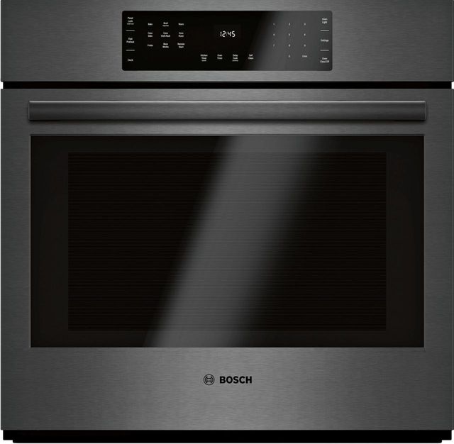 Bosch 800 Series 30" Black Stainless Steel Single Electric Wall Oven