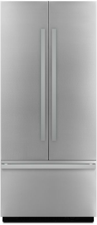JennAir® NOIR™ 36" Stainless Steel French Door Refrigerator Panel Kit