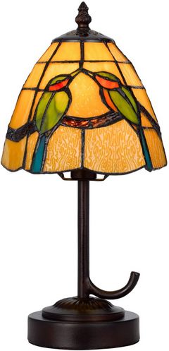 Cal® Lighting & Accessories Tiffany Dark Bronze/Green Accent Lamp