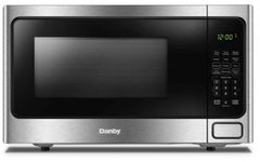 Danby® 1.1 Cu. Ft. Stainless Steel Countertop Microwave