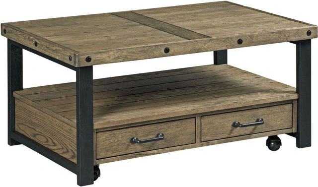 England Furniture Workbench Small Rectangular Cocktail Table-H790913-0
