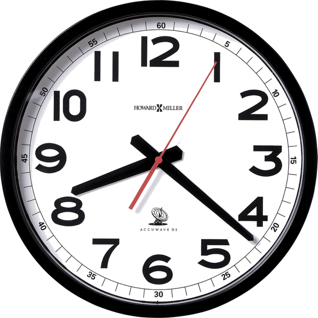 Howard Miller® Accuwave Wall II Wall Clock