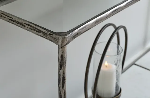 Signature Design by Ashley® Ryandale Antique Pewter Console Sofa Table 4