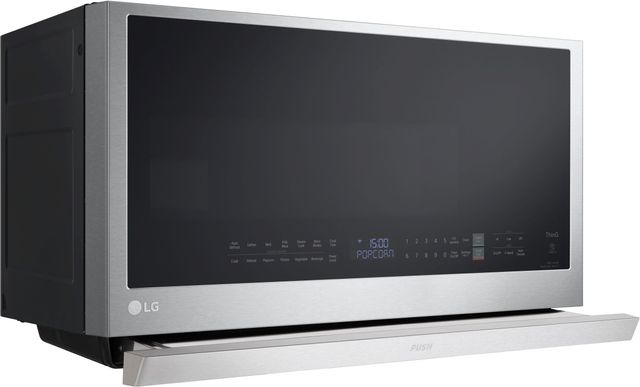 LG 2.1 Cu. Ft. PrintProof™ Stainless Steel Over The Range Microwave 12