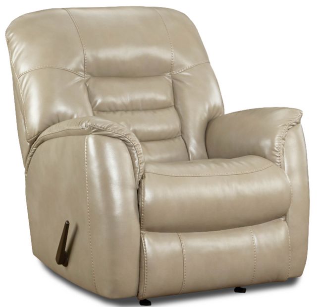 HomeStretch LEATHER Recliner | Sides Furniture & Bedding | Dora, AL