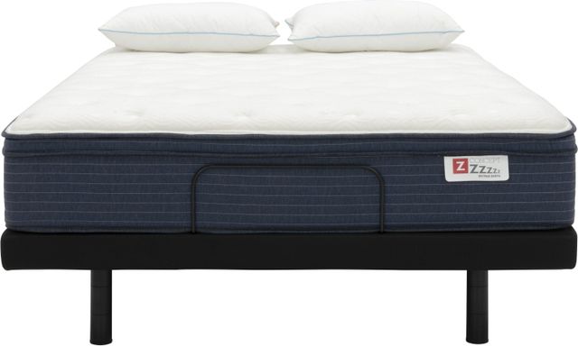 Matelas à ressorts moelleux à plateau-coussin CZZZ 800 de Concept ZZZ par Serta pour lit simple XL 6