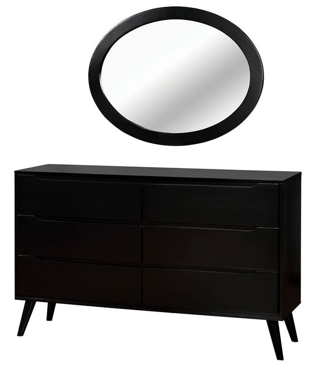 Furniture of America® Lennart II Black Dresser 1
