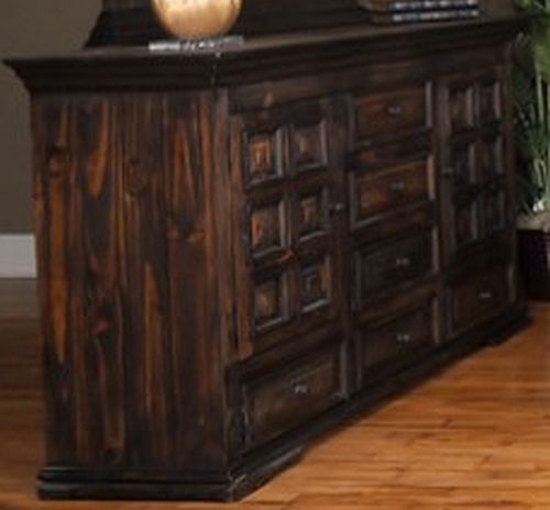 Vintage Furniture Chalet Dark Dresser-0