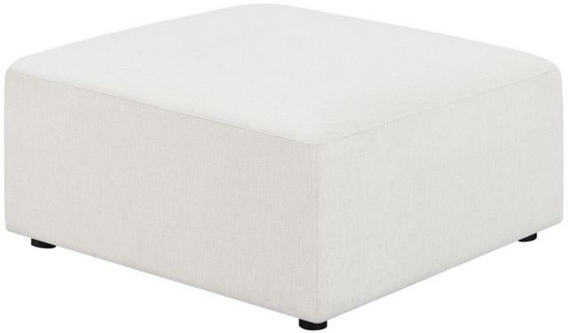 Pouf Dallas 2941 (Bianco) - Mobili soggiorno