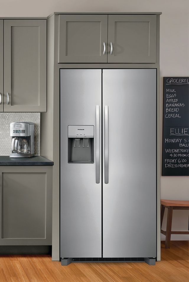 Frigidaire® 25.6 Cu. Ft. Stainless Steel Side-by-Side Refrigerator 7