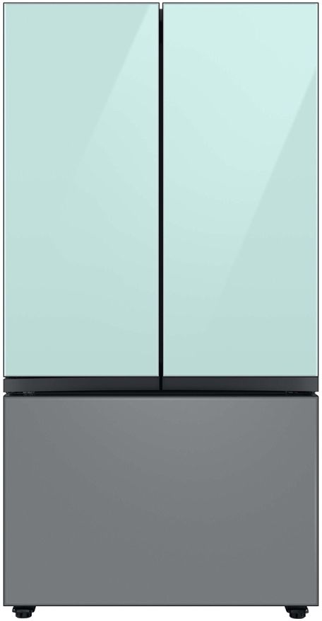 Samsung Bespoke 18" Morning Blue Glass French Door Refrigerator Top Panel 6