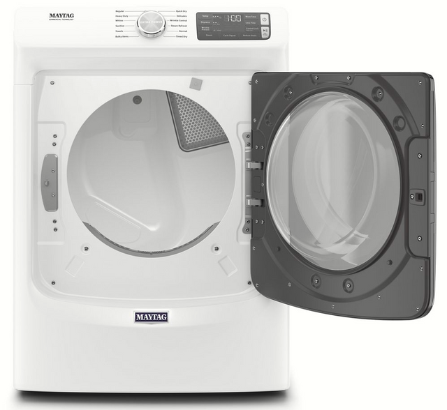 Maytag® 7.3 Cu. Ft. White Electric Dryer 1