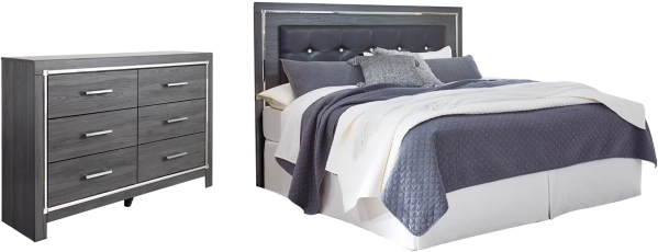 Signature Design By Ashley® Lodanna 2-Piece Gray California King/King ...