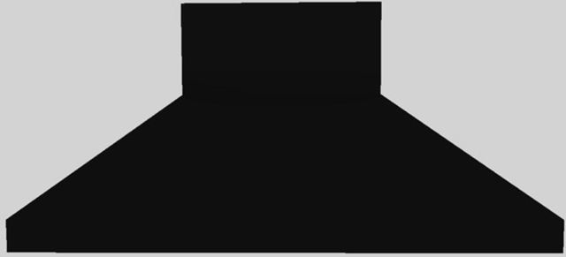 Vent-A-Hood® 66" Black Euro-Style Wall Mounted Range Hood-0