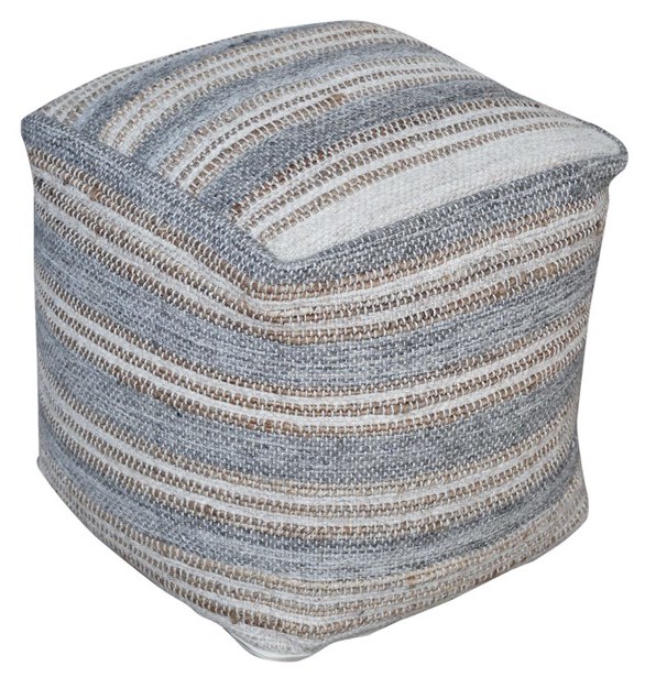 Light gray on sale pouf ottoman