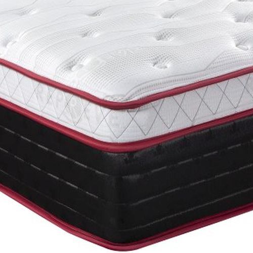 True North Chiropractic Pelee Full Wrapped Coil Euro Top Plush Mattress 12