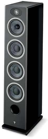 Focal® Vestia N°3 6.5" Black High Gloss Floorstanding Speaker