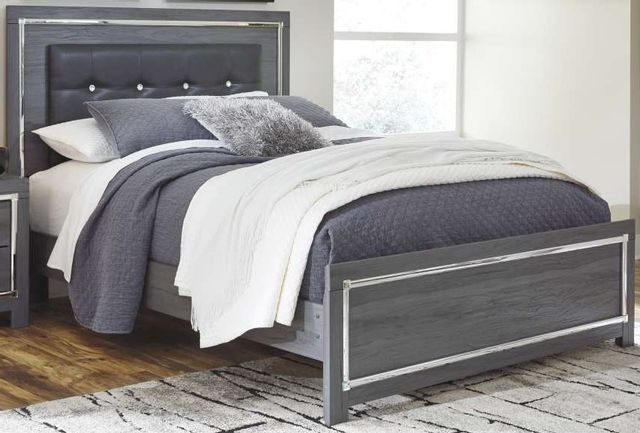 Signature Design by Ashley® Lodanna Gray Queen Panel Bed 1