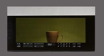 Panasonic Genius® 1.4 Cu. Ft. Smoked Glass Over The Range Microwave 1