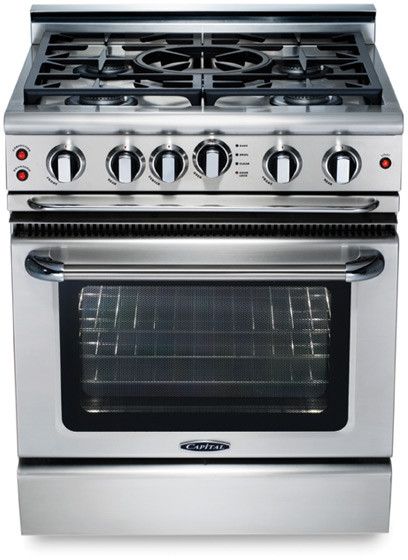 Capital Precision™ 30" Stainless Steel Free Standing Gas Range