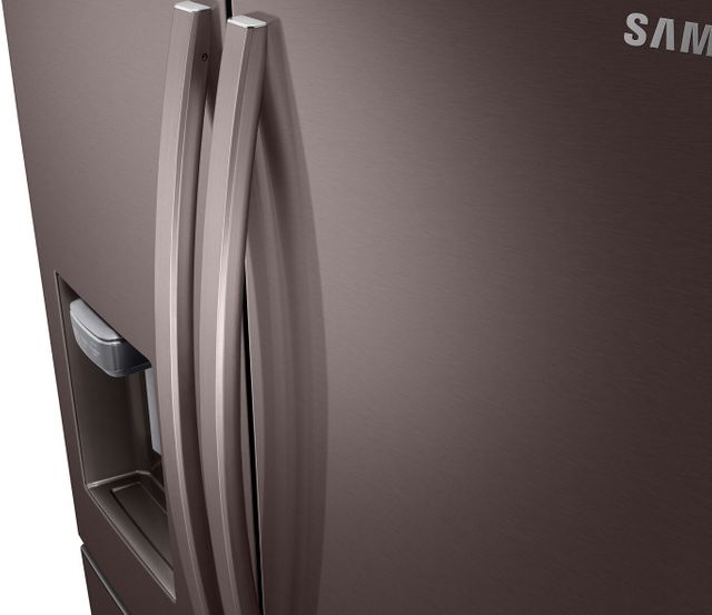 Samsung 22.6 Cu. Ft. Tuscan Stainless Steel 4-Door Counter Depth French Door Refrigerator 3