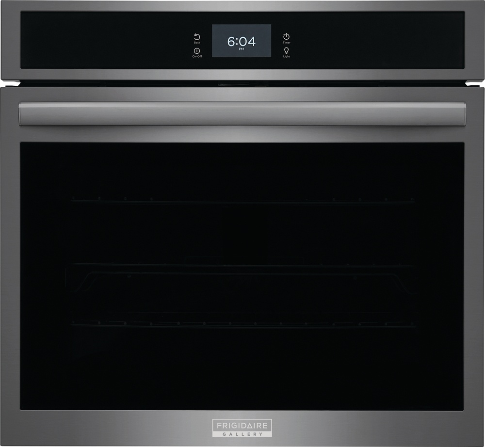 Frigidaire Gallery 27" Smudge-Proof® Black Stainless Steel Single Electric Wall Oven
