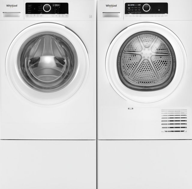 Whirlpool® 24" White Laundry Pedestal -1