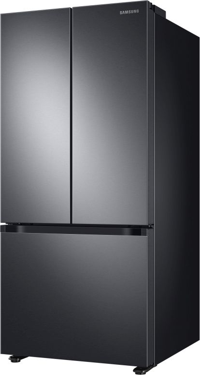 Samsung 22.1 Cu. Ft. Fingerprint Resistant Black Stainless Steel French Door Refrigerator 2