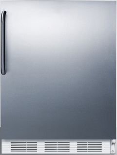Summit® 5.1 Cu. Ft. Stainless Steel Compact Refrigerator