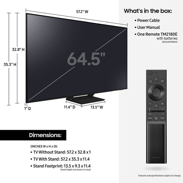 Samsung Q70A 65” QLED 4K Smart TV 8