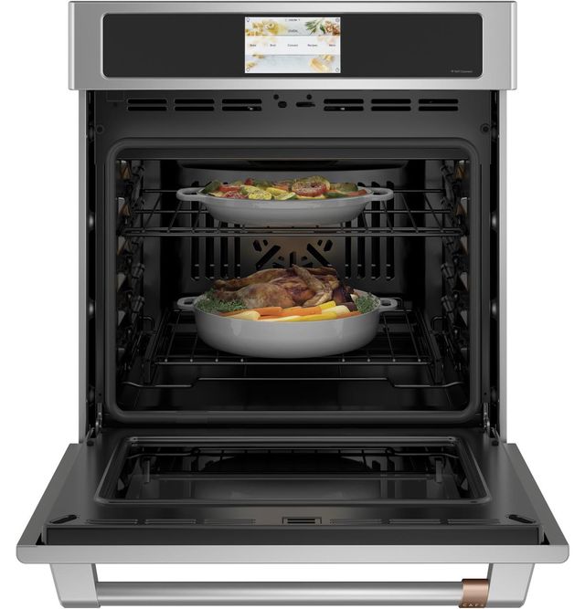 Café™ Professional Series 27" Stainless Steel Built-In Single Electric Convection Wall Oven 4