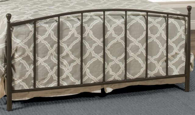 Hillsdale Furniture Warwick Gray Bronze King Metal Rod Bed-2